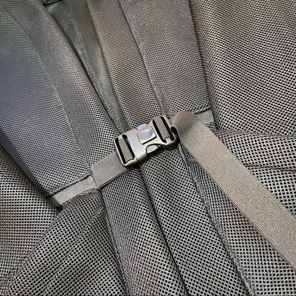 HEEDEN Black Mesh Buckle Robe Coat - Picture 4 of 4